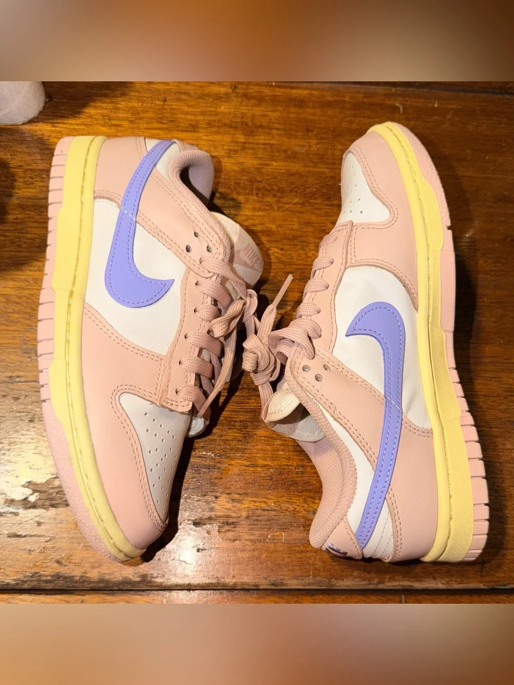 Nike Dunk Low Pink Oxford Women Size 6